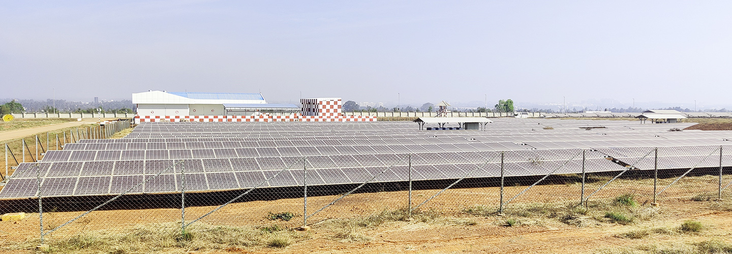 Ground-mounted solar